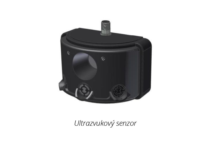 ultrazvukový senzor bezpečnostního systému pro vzv safe&alert značky sis