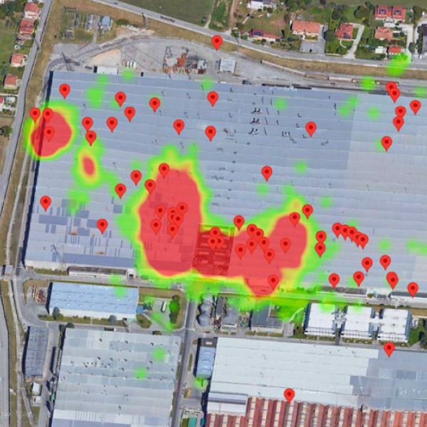 fleet management software kiwisat kiwitron heatmapy rizikove oblasti