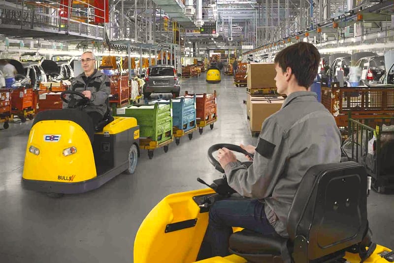 mobilní jeřáb flexlifting s protizávažím a elektrickým pojezdem pro manipulaci těžkých břemen do 1000 kg