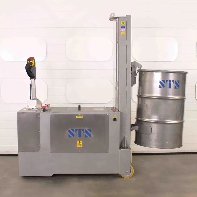 nerezovy manipulator sudu s protizavazim DPC01 R500 SS nerezovy manipulator sudu s protizavazim DPC01 R500 SS