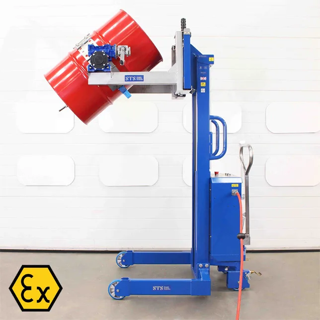 pneumaticky obracec sudu atex STP01 DRU01